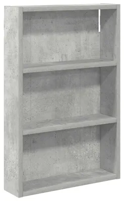Produktbild von vidaXL Badezimmer-Wandschrank mit Regal Betongrau 40 x 10 x 60,5 cm