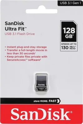 Obrázok produktu pre SanDisk Ultra Fit - USB flash disk - 128 GB