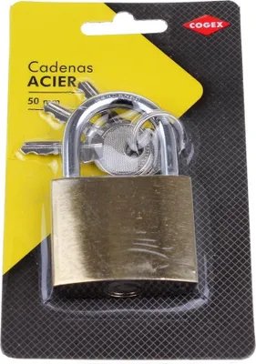 Obrázok produktu pre COGEX - Visiaci oceľový zámok - 50MM - 80037