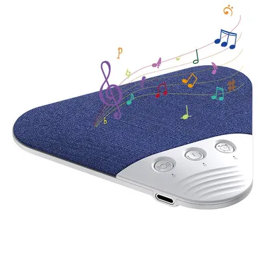 Produktbild von Unter-Kissen-Lautsprecher,Bluetooth-Kissenlautsprecher,spielt beruhigendes Weißes Rauschen,mit intelligentem Schlaf-Timer,ideal für tiefschlafende