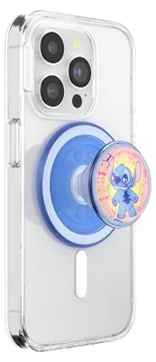 Produktbild von PopSockets runder Telefongriff kompatibel mit MagSafe, Adapterring im Lieferumfa