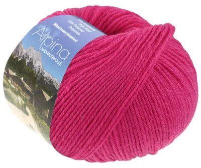 Produktbild von Lana Grossa - Alpina Landhauswolle 0084 pink