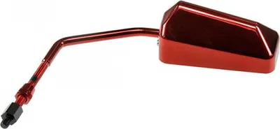 Immagine prodotto di Specchio STR8 in stile F1, colore nero, con adattatore filettato a sinistra, compatibile con Yamaha Aerox 50 Cat