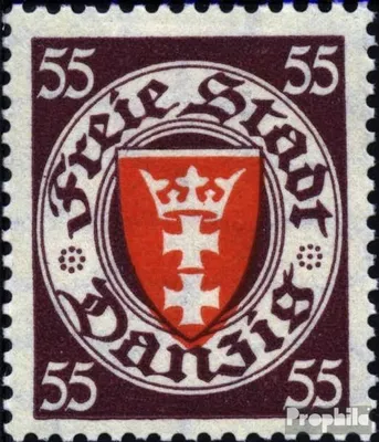 Produktbild von Briefmarken Danzig 1937 Mi 269 (kompl.Ausg.) postfrisch Wappen