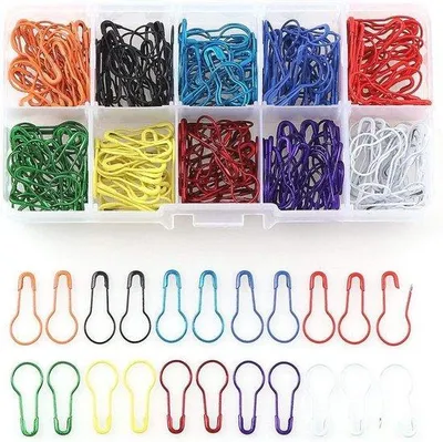 Produktbild von Sicherheitsnägel für DIY-Projekte - 10 Farben
