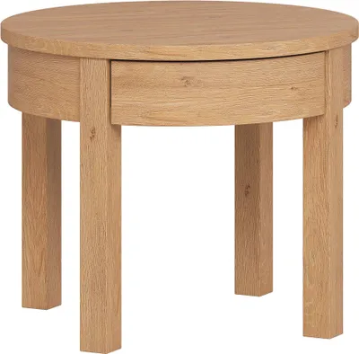 Produktbild von Couchtisch, Farbe: Eiche - Abmessungen: 54 x 54 x 45 cm (B x T x H)