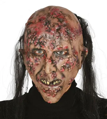 Produktbild von Zombiemaske Monstermaske Halloween Zombie Party gruselig
