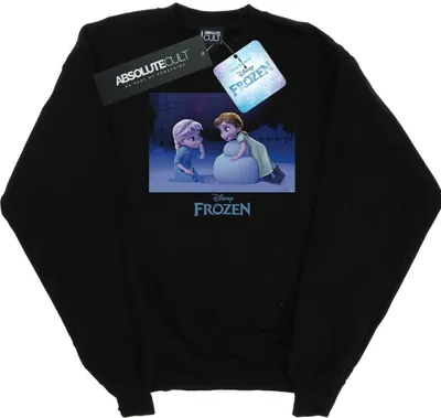 Produktbild von Disney - "Frozen Build A Snowman" Sweatshirt für Herren BI25427 (M) (Schwarz)