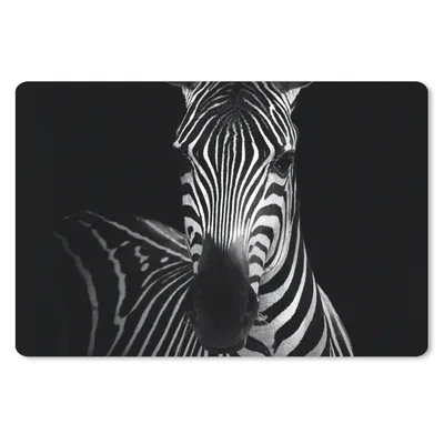 Produktbild von MuchoWow® Mauspad Mousepad Zebra - Schwarz - Weiß - Tiere 27x18 cm - Mousepads - Maus Mat - Pad - Mausunterlage - Büroartikel - Desk Matten
