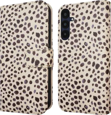 Image de imoshion Design Bookcase voor de Samsung Galaxy A35 - Black And White Dots