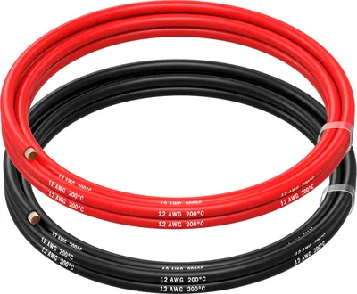 Produktbild von MMOBIEL 12 AWG Silikon Elektronik Kabel - 12 Gauge Verzinnte Kupferkabel 1.5 m