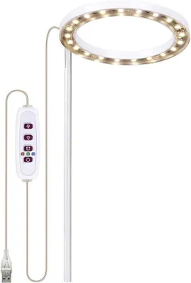 Productafbeelding van Plantenlamp - Groeilamp LED - Planten Kweken - Volledig Spectrum - 160 cm - Zwart