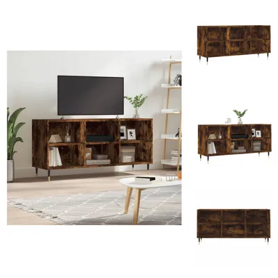 Obrázek produktu pro vidaXL TV skříňka kouřový dub 103,5x30x50 cm materiál na bázi dřeva - TV nábytek