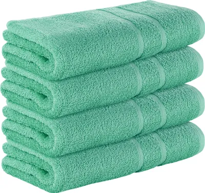 Obrázek produktu pro StickandShine, sada 4 ks prémiových froté osušek, 70 x 140 cm, smaragdově zelené, gramáž 500 g/m², 100 % bavlna