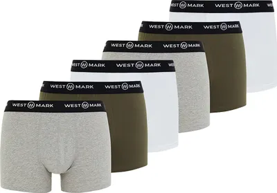 Produktbild von Westmark London 6er Pack Oscar Retro Short / Pant Im praktischen Mehrfach-Pack, Mit Logo-Gummibund, Passt sich angenehm dem Körper an