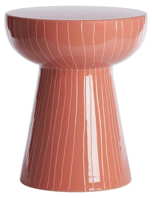 Produktbild von Light & Living - Beistelltisch Nunoa - Hellrot - Ø35cm
