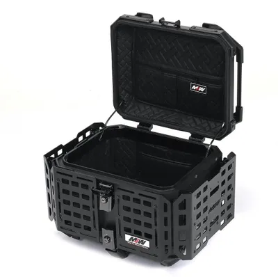 Produktbild von Motorrad Topcase/Heckkoffer - 45 L Gepäckbox - Wasserdicht - Aluminiumlegierung - Helmkoffer