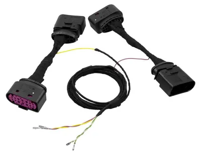 Für VW Golf 7 Original Kufatec Halogen auf Xenon LED TFL Scheinwerfer Adapter in der Farbe von KUFATEC GmbH & Co. KG