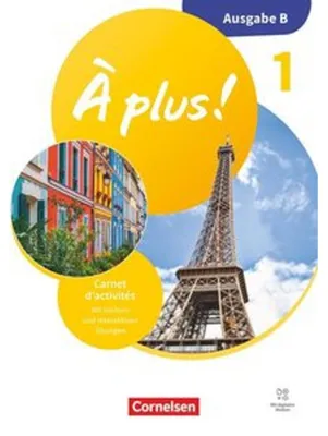 Image de À plus !  1. und 2. Fremdsprache - Band 1 - Ausgabe B für Baden-Württemberg - Neubearbeitung 2026 - Carnet d'activités mit Vorkurs und interaktiven Übungen