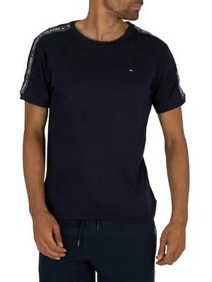 Produktbild von Tommy Hilfiger Herren RN T-Shirt, Blau M