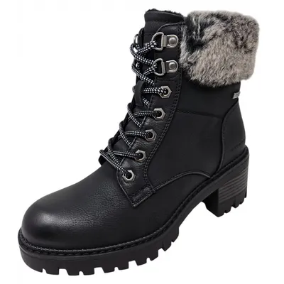 Produktbild von Tom Tailor Schnürstiefelette Schwarz