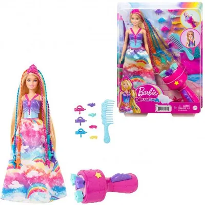 Image de Mattel GTG00 - Barbie Dreamtopia Princesse tressée