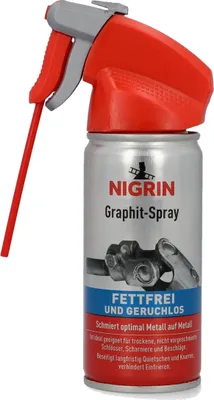 Produktbild von NIGRIN Graphit- Spray 100ml - Fettfrei und geruchlos (1er Pack)
