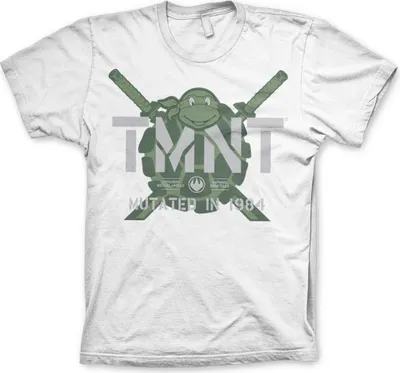 Produktbild von TMNT Mutated in 1984 T-Shirt - Large - White