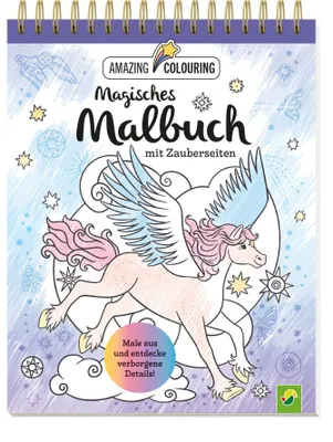 Produktbild von Magisches Malbuch mit Zauberseiten