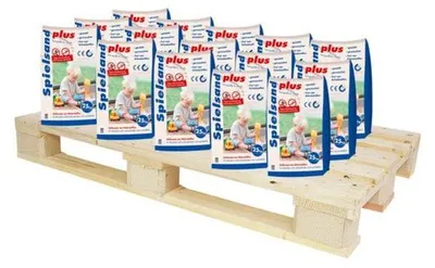 Produktbild von Spielsand Plus 1125 kg, 0-2 mm, tierabweisend, für Sandkasten, Kitas & Kindergärten geeignet