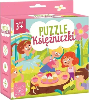 Immagine prodotto di Puzzle da 30 pezzi per bambini: Le principesse