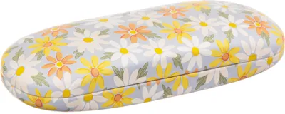 Produktbild von Sass & Belle Brillenetui Blue Daisy inkl. Reinigungstuch Hartschale ca. 16x6x3,5 cm
