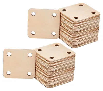 Produktbild von Holzwebstuhl-Karten-Set für DIY-Projekte, 24 Stück