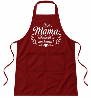 Kochset für Mama: Bambus-Schneidebrett, 3 Löffel, Tuch