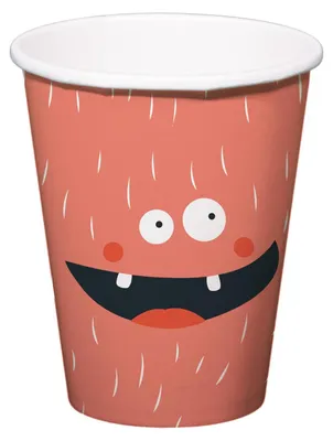 Produktbild von 6 Partybecher - Monster Party - ca. 250 ml