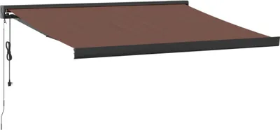 Obrázok produktu pre Automaticky zaťahovacia markíza hnedá 300x250 cm
