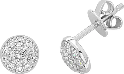Produktbild von Chice 925 Sterling Silber Damen - Paar Ohrstecker mit Zirkonia - 6mm*6mm; TRS24860