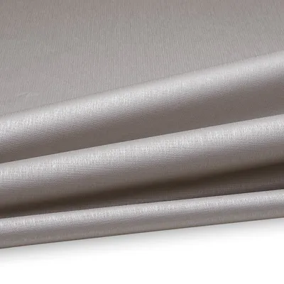Produktbild von Soltis Perform 92 B1 Wärmeschutz PVC Plane 420g/m² Farbe Grau 2048 Gittergewebe für Verschattung