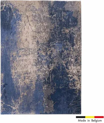 Produktbild von Louis de Poortere Teppich 230 cm x 330 cm 8629 Mad Men Cracks Abyss Blue