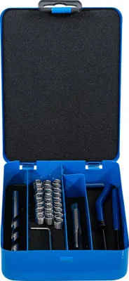 Immagine prodotto di Kit di riparazione filettatura BGS M7 x 1,0 29 pezzi - 9431