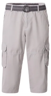 Produktbild von CASAMODA Herren Cargo-3/4-Bermuda BEN Gürtel Regular Silber 34