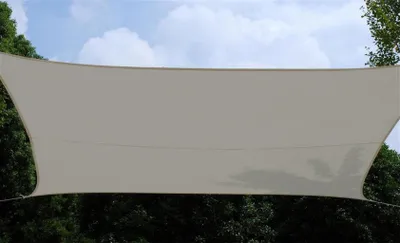 Produktbild von ROJAPLAST Beschattungsfolie - quadratisch, 3,6 m, beige