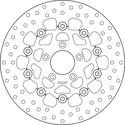 Produktbild von BREMBO Serie Oro Bremsscheibe 292mm 78B40891