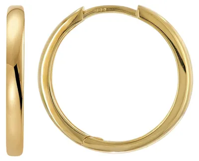 trendor 21700 Klapp-Creolen Gold 333/8K Ohrringe 18 x 2 mm 1