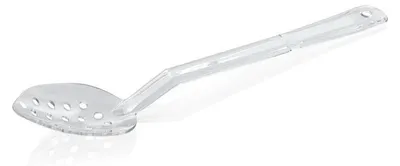 Produktbild von 10x Servier-/Salatlöffel Set, 33 cm, perforiert, klar, Set á 4 Stück, Polycarbonate