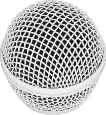 Obrázok produktu pre Náhradná mikrofónová hlava so sieťkou pre SM58S SM58LC Beta58 Beta58a SA M30 SV100 UT2 PGX24 SLX4 White