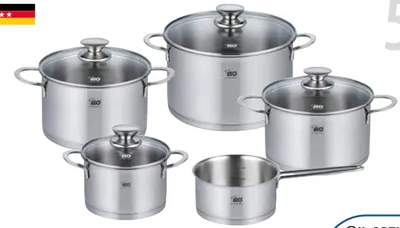 Produktbild von 5-teiliges Topfset Galant
