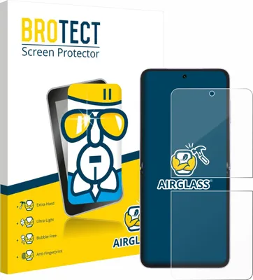 Produktbild von BROTECT Schutzglas für Honor Magic V Flip 2 Schutzfolie Panzer Folie Glas Display Schutz klar