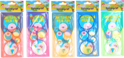 Image de Ensemble de modèles de dessin - spirograph