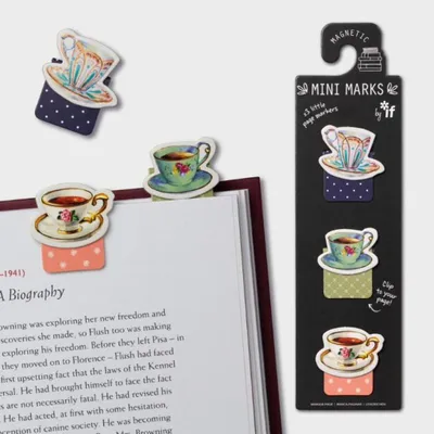 Immagine prodotto di Magnetic Mini Marks By If Tea Cups – Lingua: Inglese